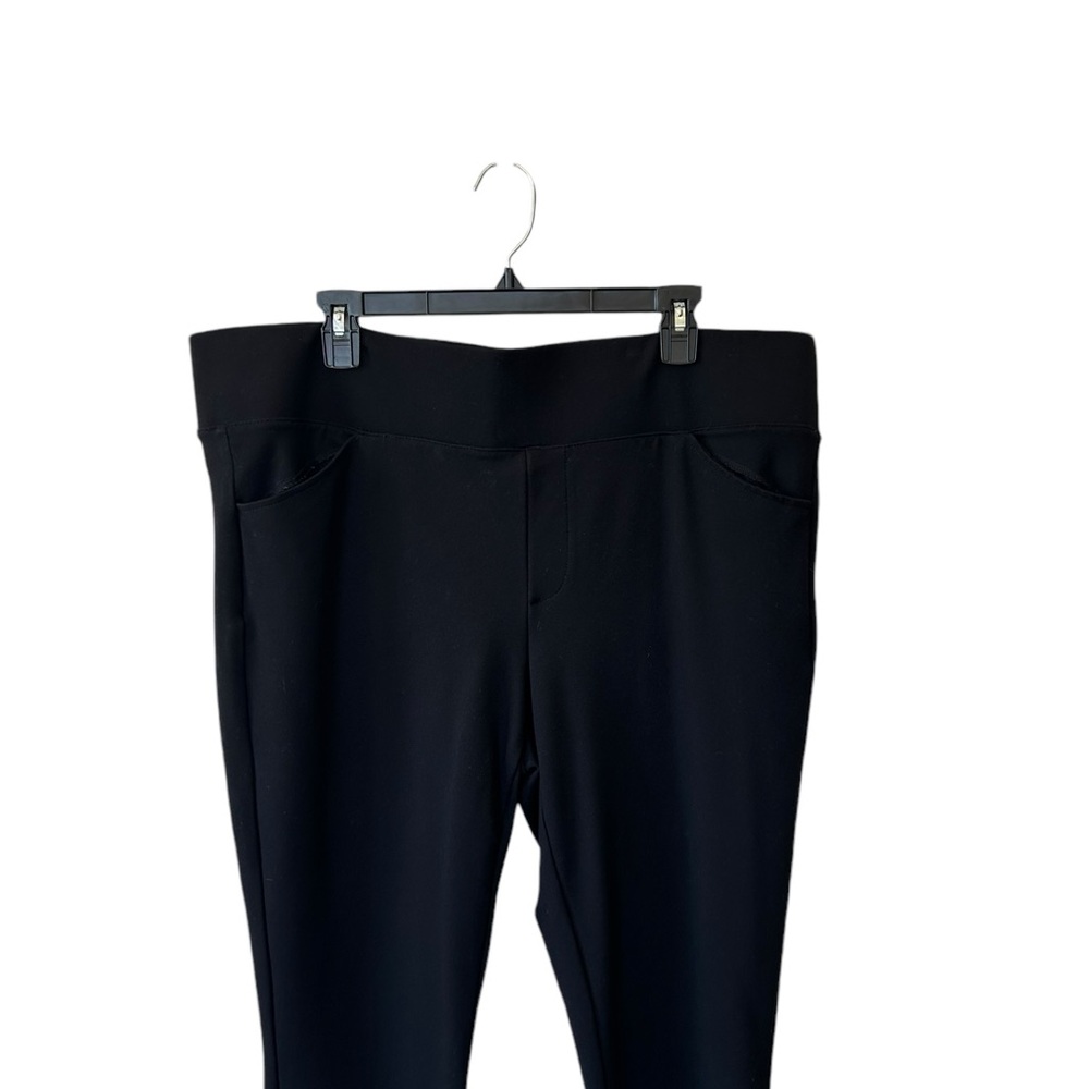 Torrid Pixie Pants 3xt Pull-On Black Business Cas… - image 3